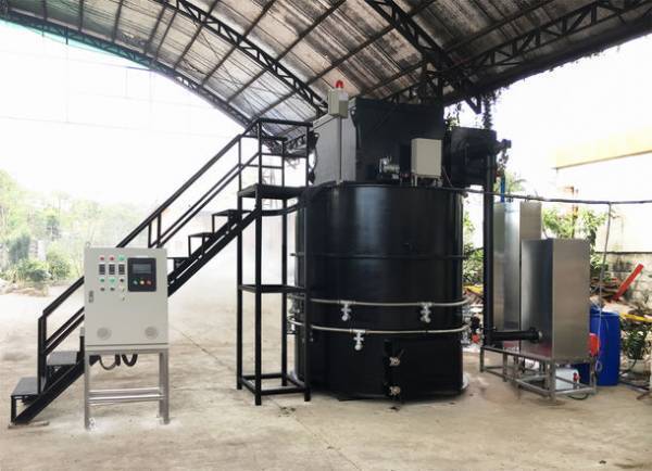 炎燃焼せずに熱分解で廃棄物を灰化する『MG22Eh』を9月13日～15日開催「第3回 脱炭素経営 EXPO 秋」に出展