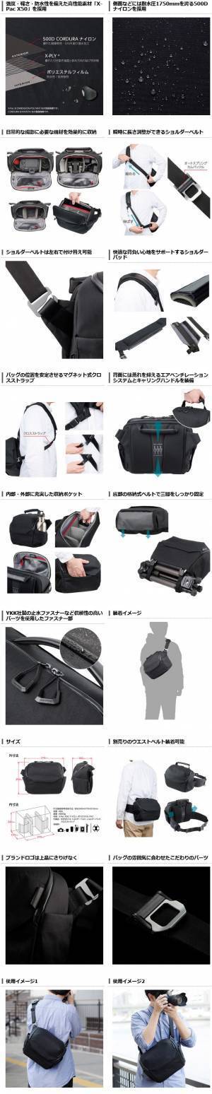 ハイエンドカメラバッグ「GW-PRO」シリーズよりバックパックやショルダーバッグ、ローラーバッグなど8製品を新発売！