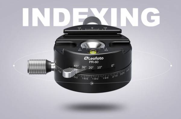 Leofoto(レオフォト)、直感的な角度操作ができるクリック機能搭載パノラマ雲台を8月7日に発売