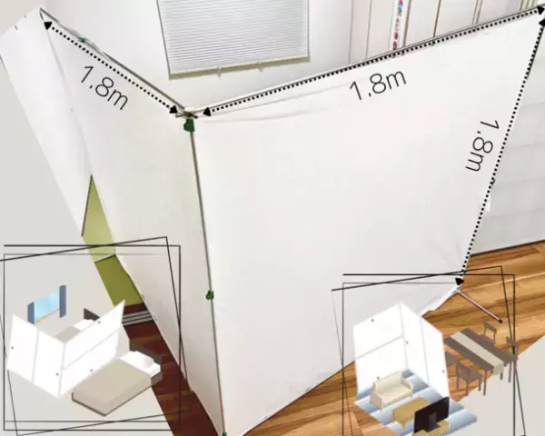 快適な睡眠を提供する「温度差つくりました。」Amazonにて7月下旬に発売！“寝室の温度差問題”に終止符を打つ不織布パーテーション！