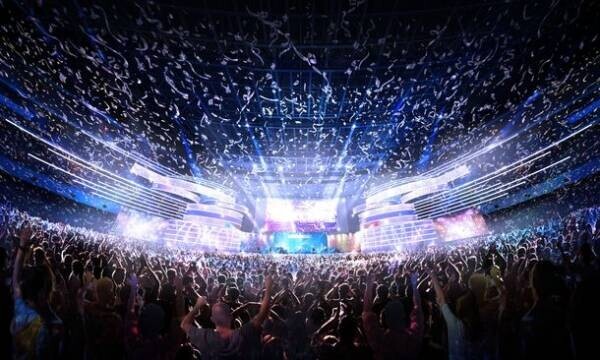 世界最大級、2万席の音楽アリーナ「Ｋアリーナ横浜」が竣工
