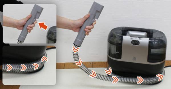 最大加熱約60℃のヒーターを搭載したお湯の力で布製品のしつこい汚れを落とす加熱式カーペットクリーナーを8/22より発売