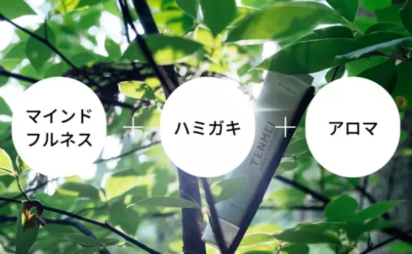 宮崎県美郷町の限界集落発D2Cブランド TENMEIから全く新しいハミガキジェル『MINDFUL TOOTHPASTE』を8月4日より「Makuake」にて先行予約販売開始