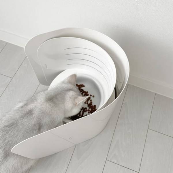 進化系ペット食器！『CURVE OBJECT BOWL』がMakuakeにて先行販売プロジェクトを実施中