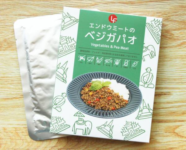 植物肉エンドウミートを手掛けるリンクフード　加工品第2弾レトルト食品「ベジガパオ」を8月8日より販売開始
