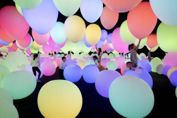 「チームラボ 学ぶ！未来の遊園地と、花と共に生きる動物たち」が金山南ビル美術館棟(旧名古屋ボストン美術館)にて9月22日(金)より開催