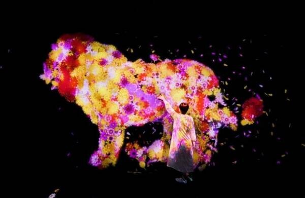 「チームラボ 学ぶ！未来の遊園地と、花と共に生きる動物たち」が金山南ビル美術館棟(旧名古屋ボストン美術館)にて9月22日(金)より開催