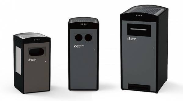 太陽光で発電するスマートごみ箱「CleanCUBE」を滋賀のこども交通公園内で8月9日(水)より運用開始