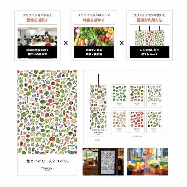 “地域社会への貢献”を実現！「多様な個性」と「企業の特色」を結びクリエイティブする『TORIDORI PROJECT』が始動