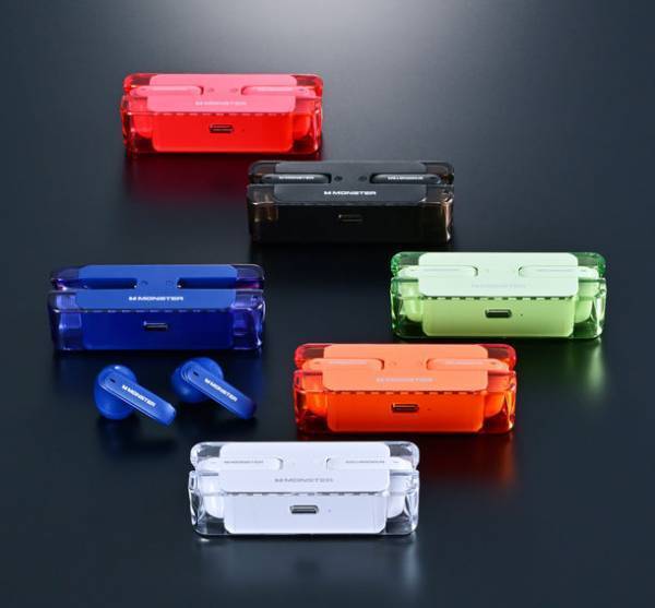 Bluetooth完全ワイヤレスステレオイヤホン　MONSTER AIRMARSシリーズ(6種類／15アイテム)を2023年8月から順次開始！