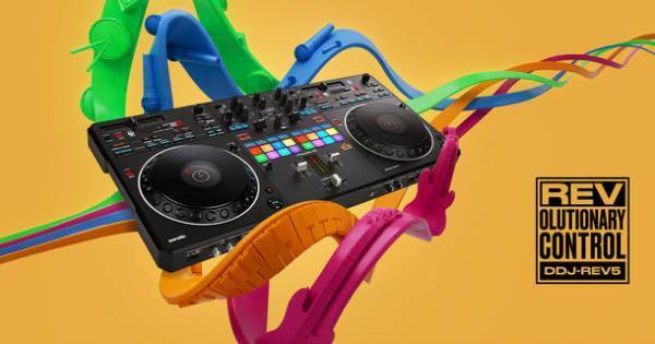 本格的なスクラッチと革新的な新機能を実現する新世代コントローラー「DDJ-REV5」が2023年9月中旬登場