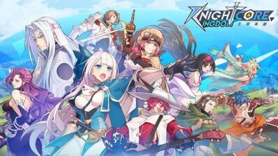 Knightcore Kingdom(ナイトコアキングダム)～王領英雄～　事前登録者数1万人突破！日本最大規模のゲームメディアでランクイン！