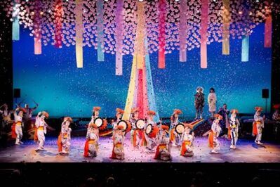 劇団わらび座の東北6大祭りを舞台にした参加型エンターテインメント「祭シアター『HANA』」が開幕！