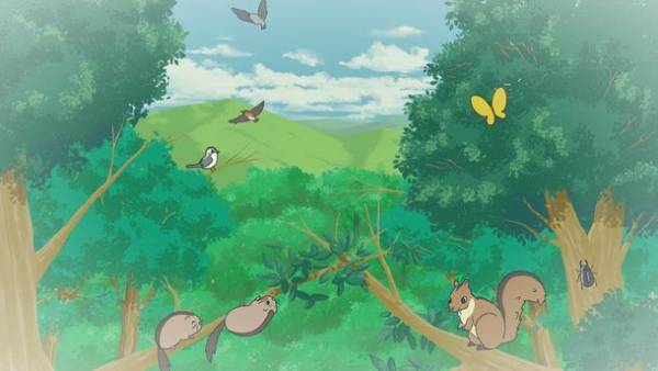 アニメーション作品『約束の森』～ヤマネ物語～　8月17日(木)から一般公開開始