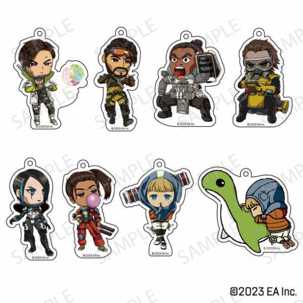 「Apex Legends(TM)」大人気アクリルキーホルダーやメタルキーホルダーの第3弾など新商品が8月10日(木)に予約開始！