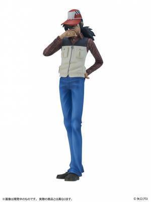 連載開始から50周年を迎える矢口高雄氏の代表作『釣りキチ三平』。同作の主人公『三平三平』、そして、『鮎川魚紳』、『ユリッペ(高山ユリ)』がフィギュアとなって登場！！