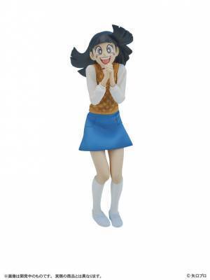 連載開始から50周年を迎える矢口高雄氏の代表作『釣りキチ三平』。同作の主人公『三平三平』、そして、『鮎川魚紳』、『ユリッペ(高山ユリ)』がフィギュアとなって登場！！