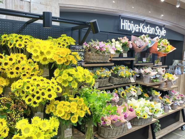 ～旬の花で、暮らしに喜びと潤いを～Hibiya-Kadan Style 小田急町田店8月10日（木）リニューアルオープン