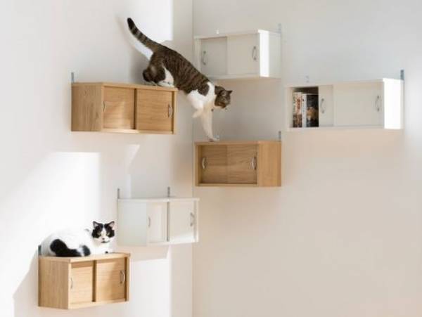 ディノスから“ネコも人も快適に暮らせる家具”が登場！「収納棚としても使えるキャットステップ」が発売