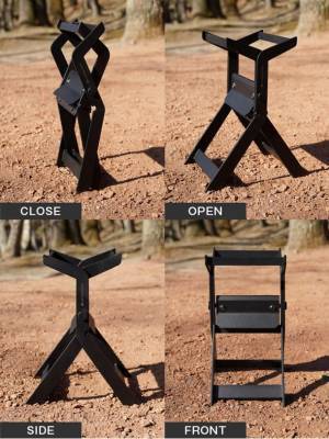 Makuakeで目標達成率1,000％突破！スリムに折りたためて持ち運びに便利な薪割りスタンドが9月9日より一般販売開始