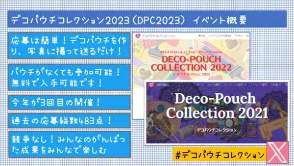 オストメイトが“おなかに着けている袋”をみんなでデコろう！「デコパウチコレクション2023(DPC2023)」開催　作品応募期間：2023年10月1日(日)～10月31日(火)