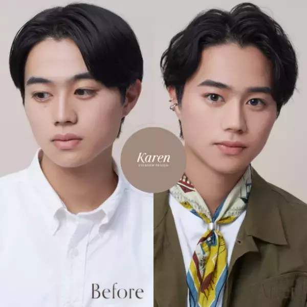 眉スタイリングを中心としたアイビューティー専門店！「Karen EYEBROW DESIGN　グランスタ丸の内店」オープンから半年未満で来客数3,000人突破！男性の利用者が2割近く！リピーターが25％と好調なスタート！