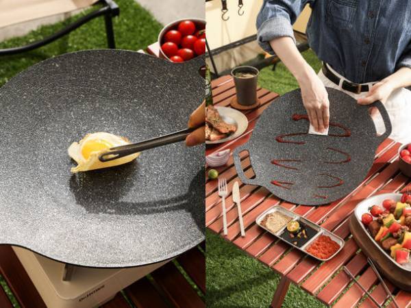 Amazonアウトドアランキング1位獲得したHOME COCCIより1台4役の秋キャンプやBBQに大活躍の『マルチグリドル』が発売！