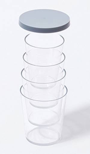 マトリョーシカのように4つのサイズが1つに収納できる　持ち運びに最適なアウトドア食器シリーズ「tak FIT DISH」誕生　～8月25日よりオンラインショップで販売開始～