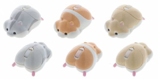デスクにおしりで癒しを！気分が上がるデスクの上のかわいいこ『おしりマウス』『おしりマウスパッド』8月下旬発売