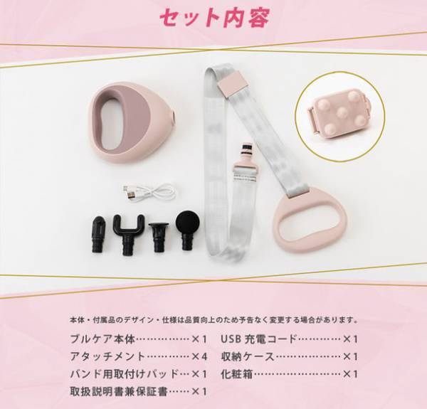 ベルト式マッサージガン「ぶるケア」開始30分で目標額達成