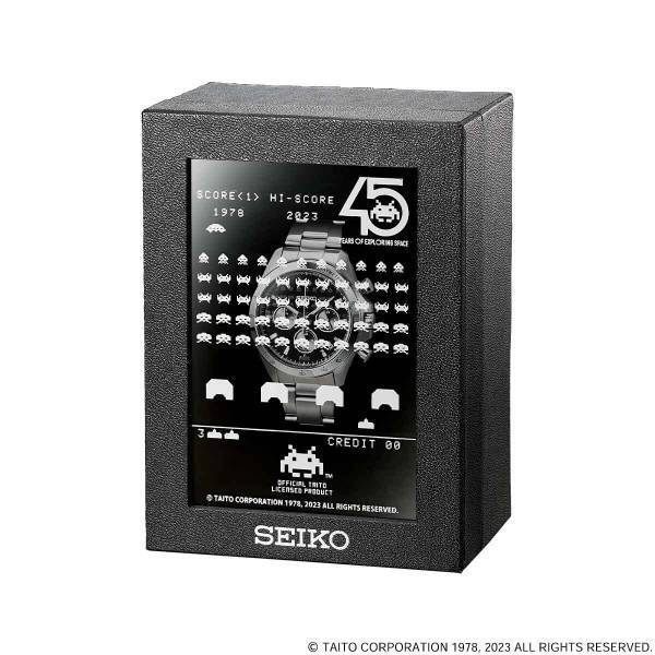 『スペースインベーダー』の誕生45周年を記念してゲームの世界観を詰め込んだスタイリッシュな腕時計が登場！プレミコから数量限定で販売開始