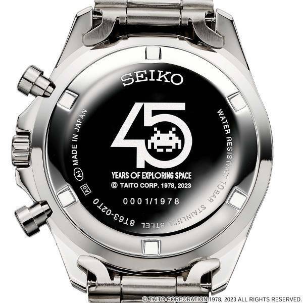 『スペースインベーダー』の誕生45周年を記念してゲームの世界観を詰め込んだスタイリッシュな腕時計が登場！プレミコから数量限定で販売開始