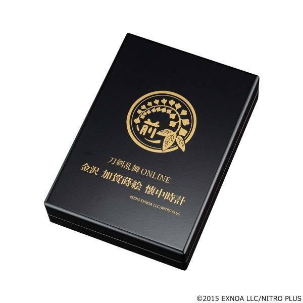 刀剣乱舞ONLINEが華麗な蒔絵と美の共演！プレミコから「刀剣乱舞ONLINE」 金沢加賀蒔絵 懐中時計が新登場