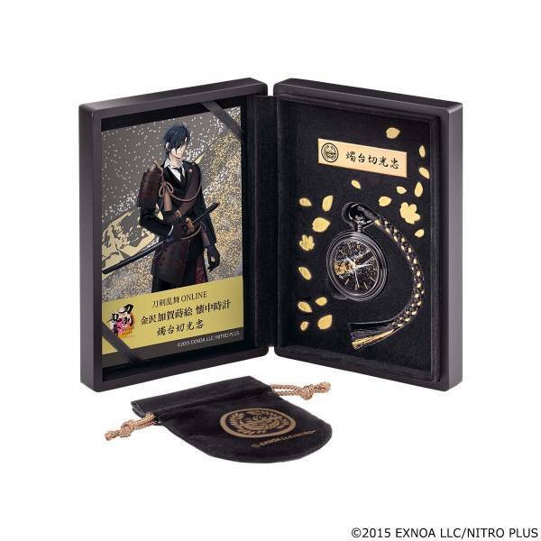 刀剣乱舞ONLINEが華麗な蒔絵と美の共演！プレミコから「刀剣乱舞ONLINE」 金沢加賀蒔絵 懐中時計が新登場