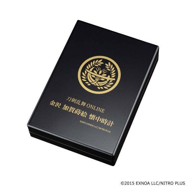 刀剣乱舞ONLINEが華麗な蒔絵と美の共演！プレミコから「刀剣乱舞ONLINE」 金沢加賀蒔絵 懐中時計が新登場