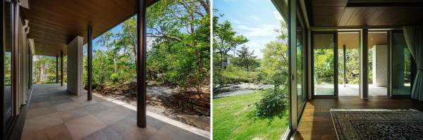 山の中にいるような“壮大なスケール”の庭づくり