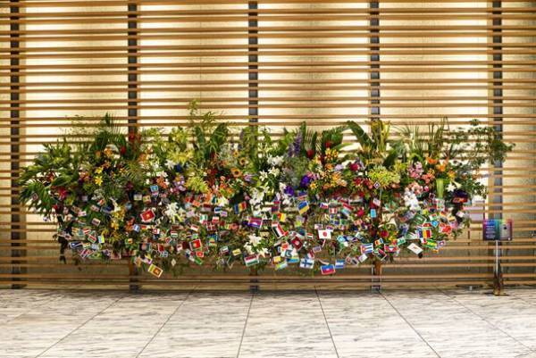 早春の東京ミッドタウンにてフラワーアートコンペティション＜＜FLOWER ART AWARD 2024 in TOKYO MIDTOWN＞＞を2024年2月21日より開催