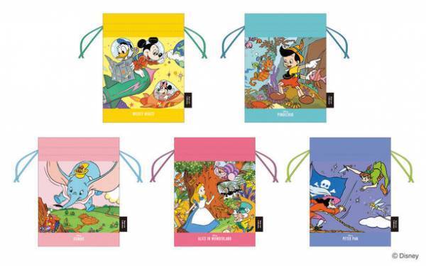 ディズニー100周年記念「復刻アート企画」　『レトロアートコレクション』文具・雑貨シリーズ　第4弾を8月下旬より発売