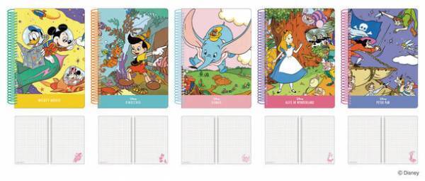 ディズニー100周年記念「復刻アート企画」　『レトロアートコレクション』文具・雑貨シリーズ　第4弾を8月下旬より発売