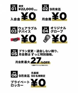 ［日本初出店］海外で話題のフィットネスボクシングスタジオ「UBX BOXING＋STRENGTH」が8月28日(月)、神楽坂、小伝馬町、大森に3店舗同時オープンしました！