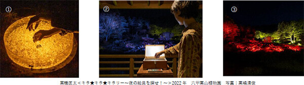 神戸・六甲山で「ひかりの森～夜の芸術散歩～」を開催自然の中で楽しむ夜間限定のアート作品が登場！