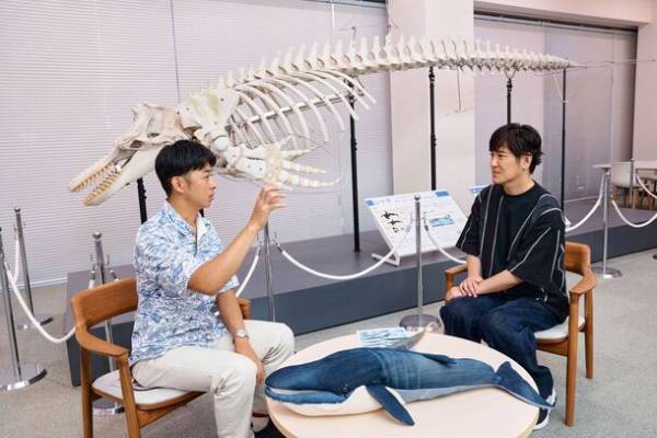 9月4日“くじらの日”を記念し、ココリコ田中直樹さん×東京海洋大学 中村玄助教のスペシャル対談をWEBサイト「くじらタウン」で公開！