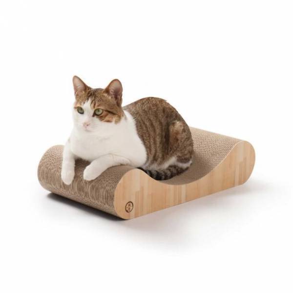 猫にフィットする“寝てよし、研いでよし”の2WAYタイプ　つめとぎベッドシリーズに「バリバリベッドカール」が新登場