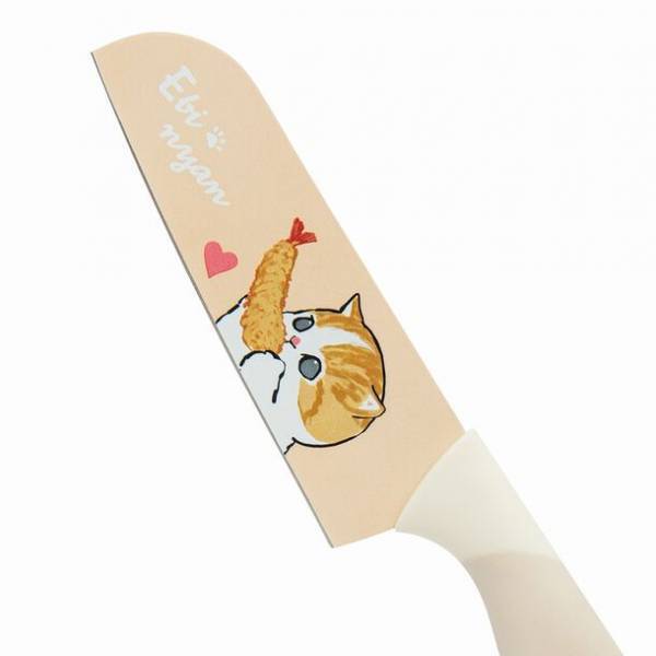mofusand「サメにゃん」や「えびにゃん」が描かれた三徳包丁を11月1日に発売！