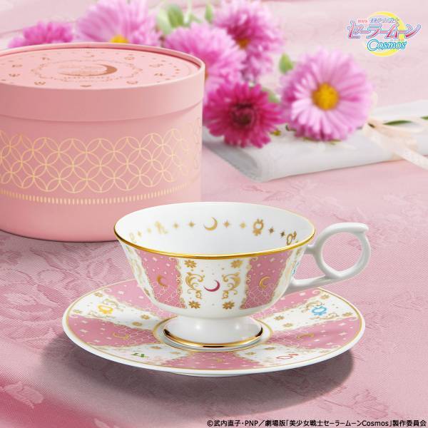 劇場版「美少女戦士セーラームーンCosmos」と伝統工芸・有田焼がコラボレーション！ティータイムを華やかに彩るティーカップ&ソーサーが登場