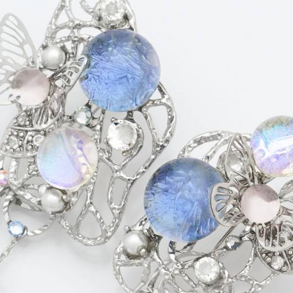 ピアスのようなイヤリング「ぴあり」を製作するジュエリー京都　「源氏物語シリーズ・第二弾」新作「空蝉」を9月15日(金)に発売！