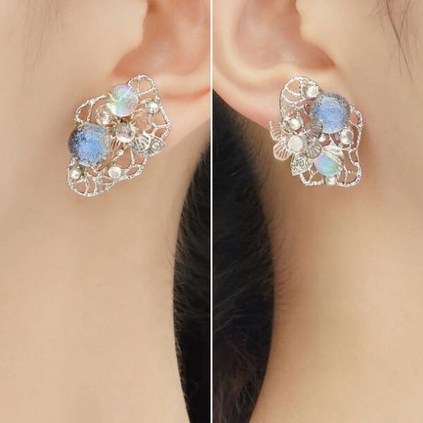 ピアスのようなイヤリング「ぴあり」を製作するジュエリー京都　「源氏物語シリーズ・第二弾」新作「空蝉」を9月15日(金)に発売！