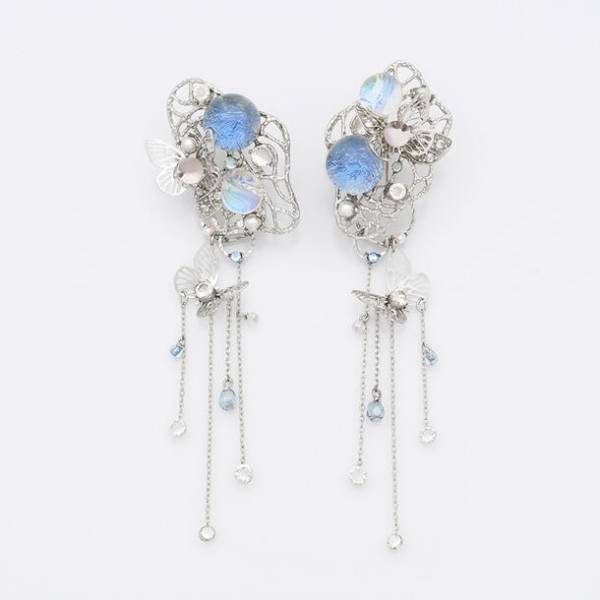 ピアスのようなイヤリング「ぴあり」を製作するジュエリー京都　「源氏物語シリーズ・第二弾」新作「空蝉」を9月15日(金)に発売！