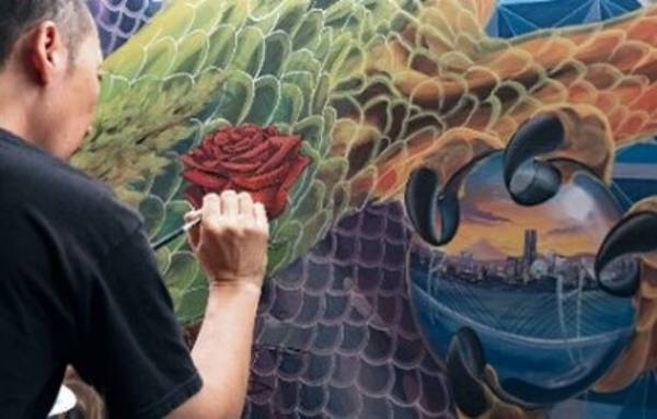 大さん橋ライブペイントVol.2を横浜港大さん橋国際客船ターミナルにて10月8日(日)13時より開催！