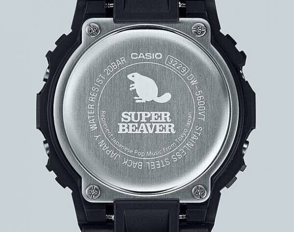 「SUPER BEAVER」×“G-SHOCK”コラボレーションモデルを12月下旬に発売